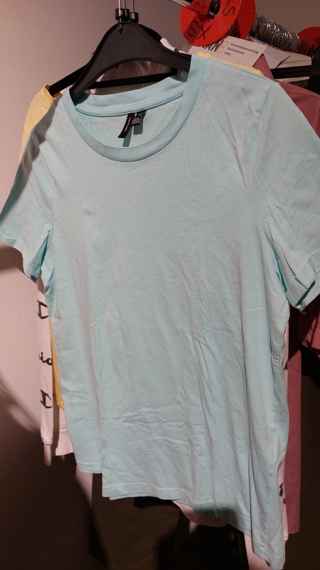 H&M Top Helltürkis Gr.: M