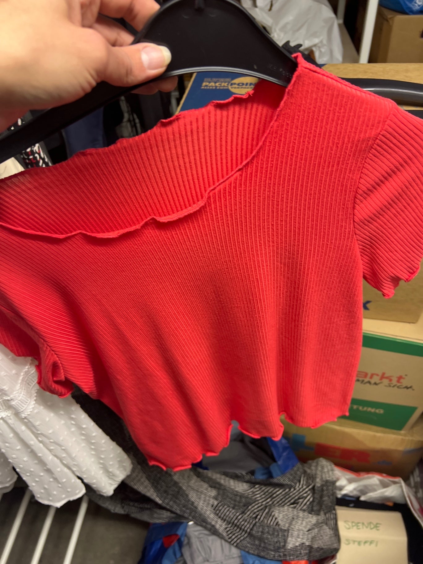 T-Shirt Rot Gr.: S