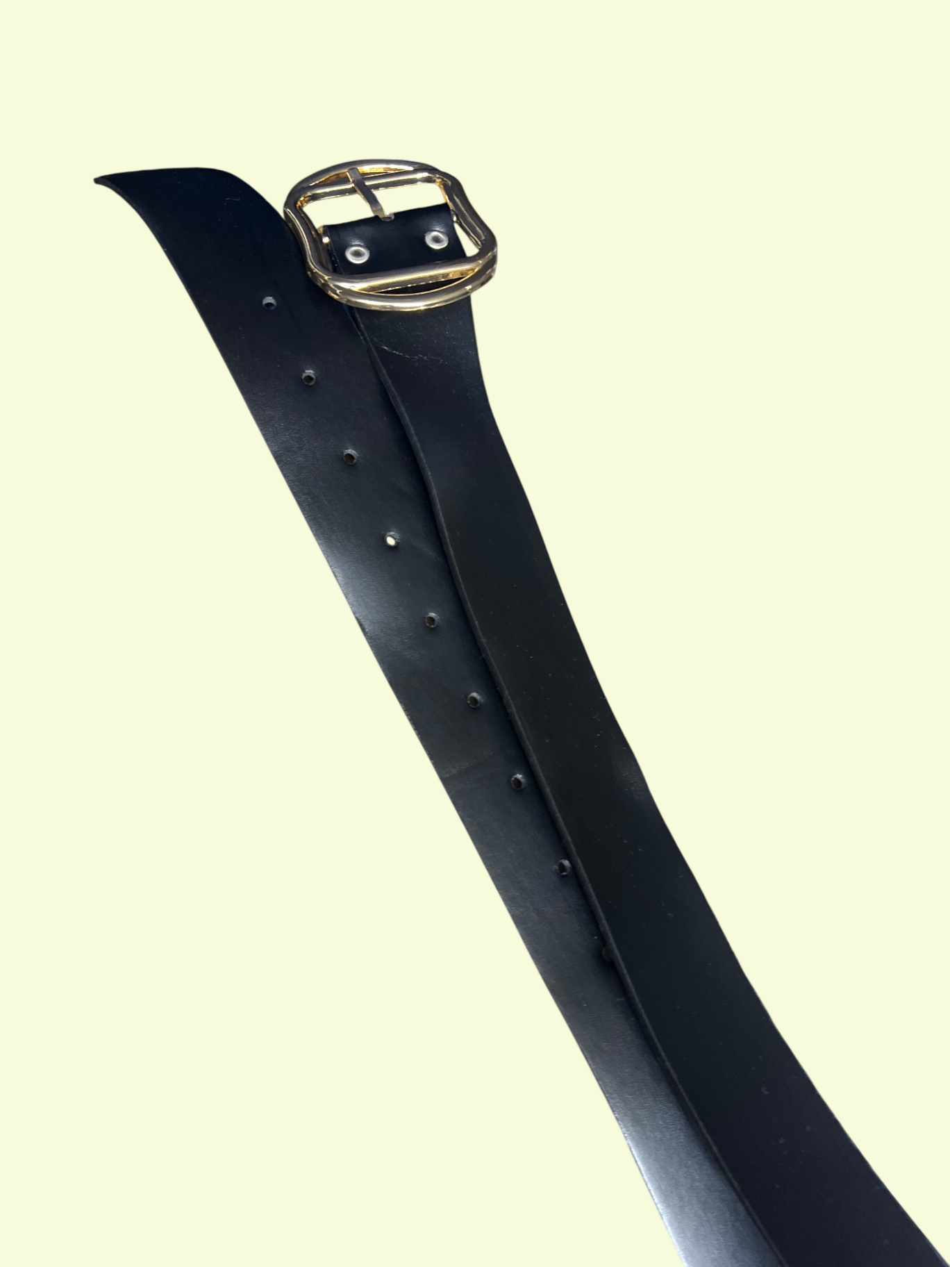 Gürtel Schwarz Gold