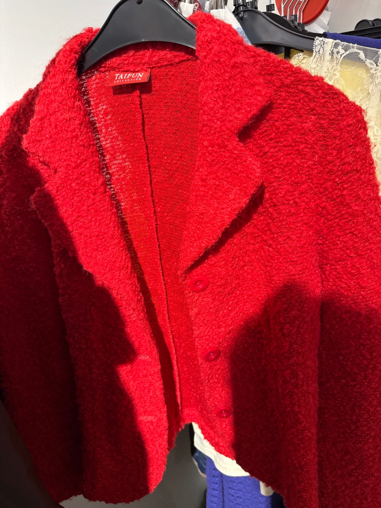 TAIFUN COLLECTION Jacke Rot Gr.: M