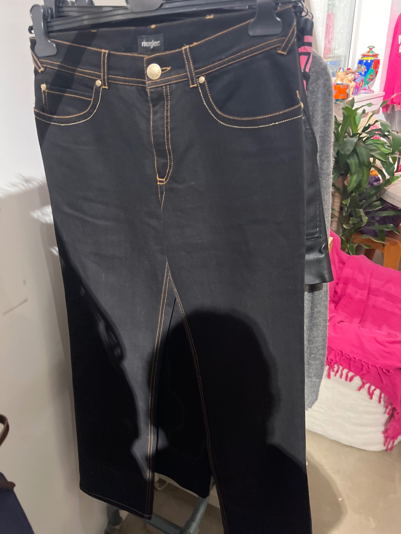 Mergler Jeans Schwarz Gr.: 38