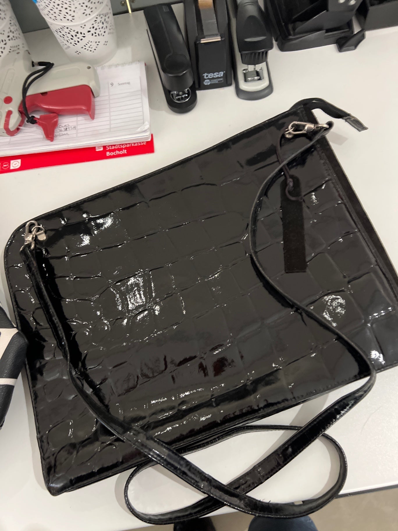 VINTAGE Tasche Schwarz