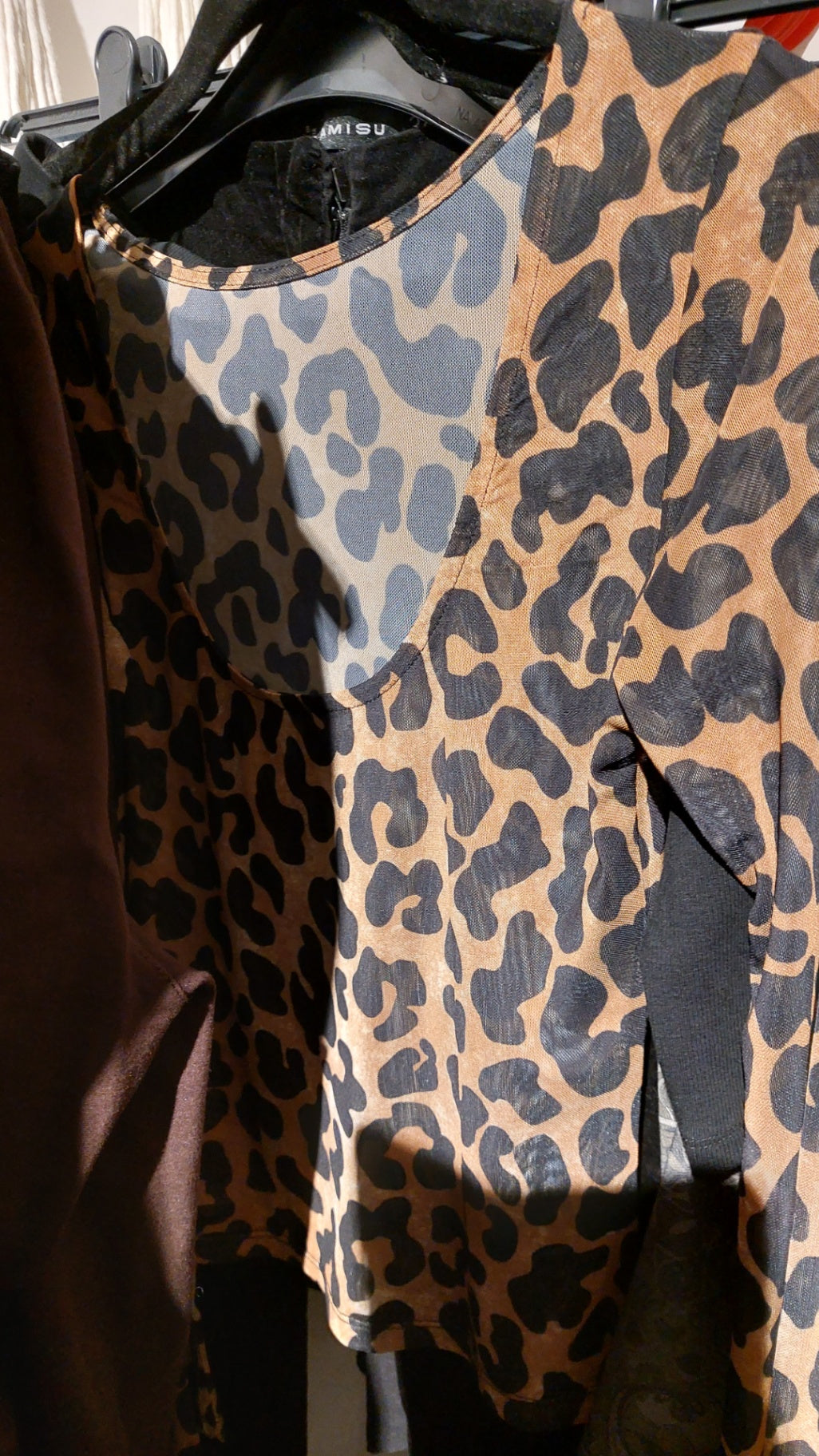 Bluse Leopardenmuster Gr.: XS