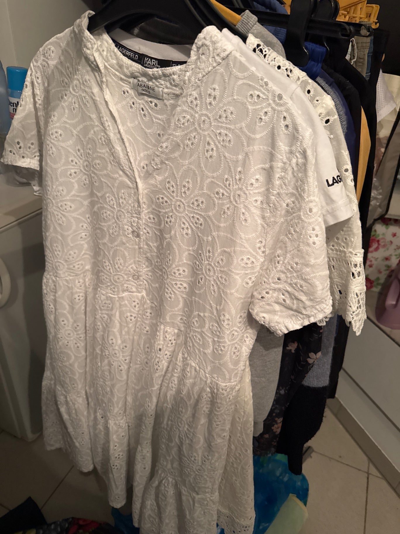 ZABAIONE Kleid Weiß Gr.: S