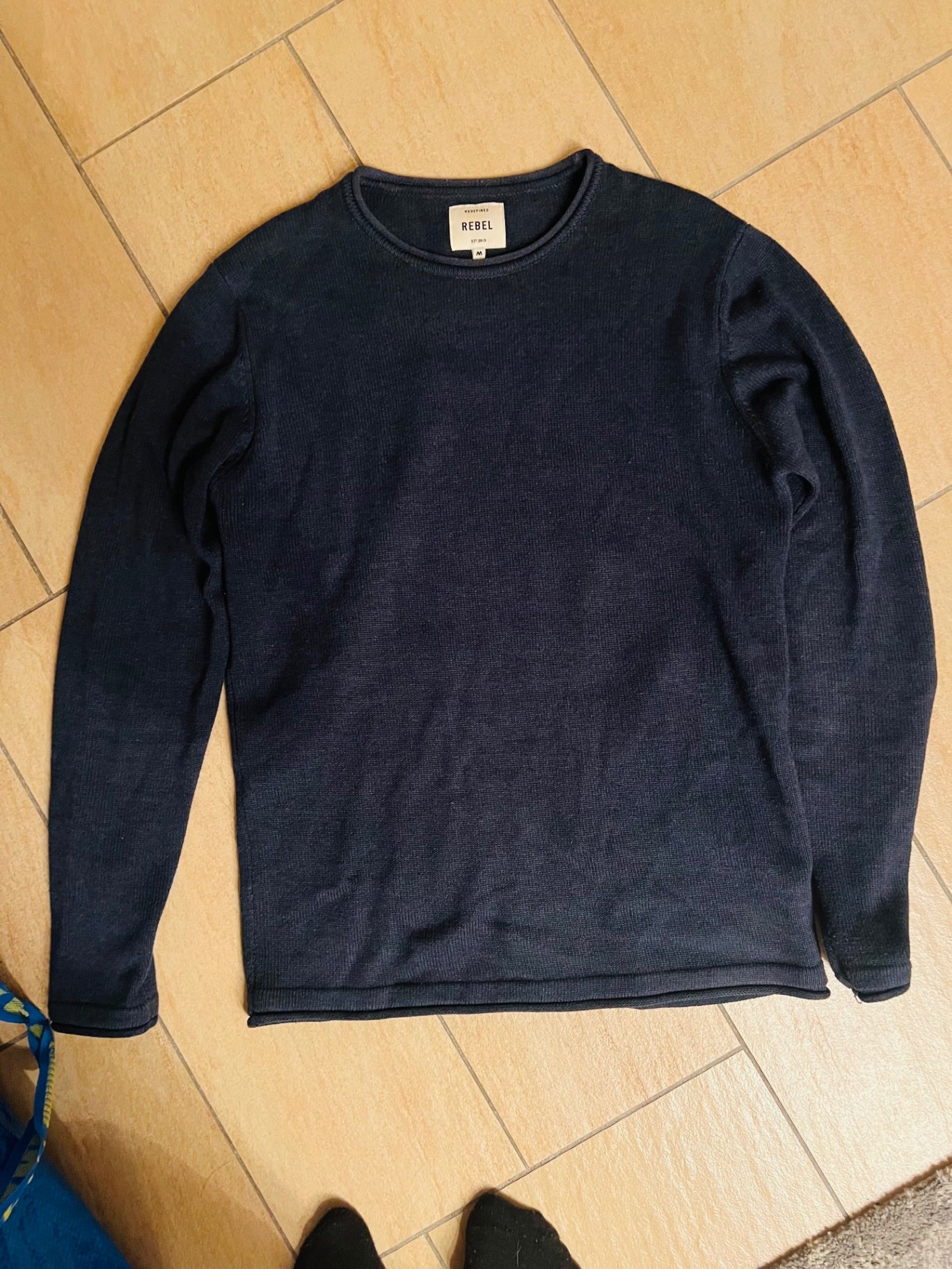 Rebel Pullover Grau Gr.: M