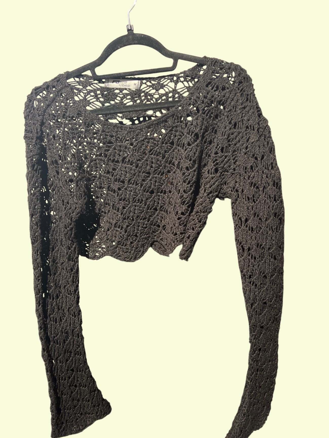 FB Strickpullover Schwarz Gr.: M
