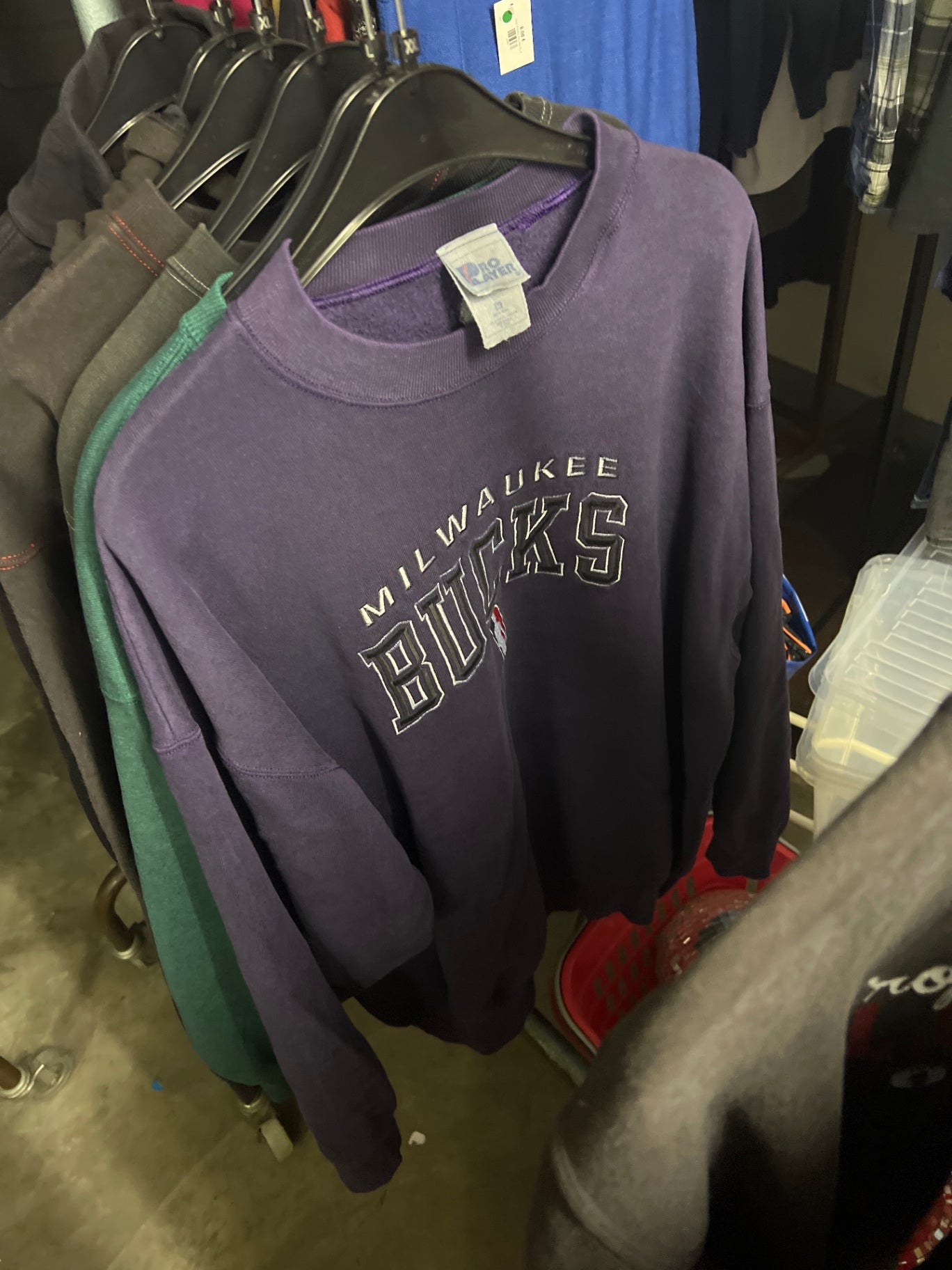 NBA Pullover Lila Gr.: XXL