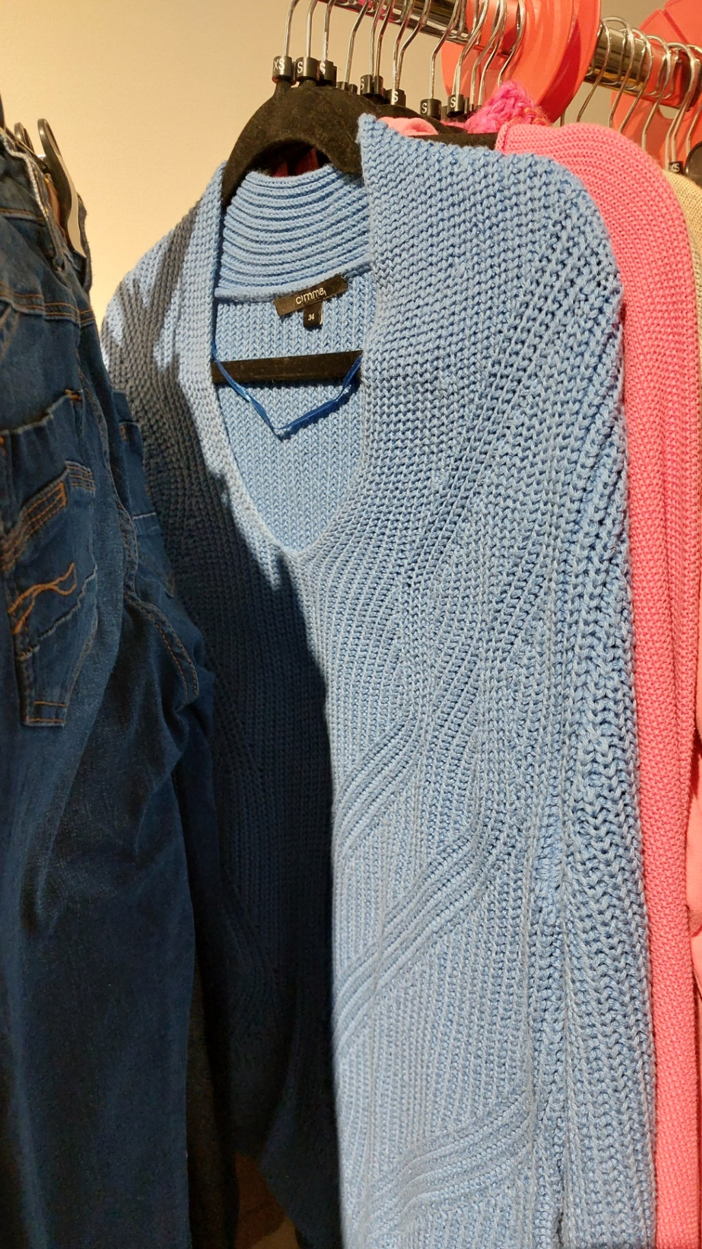 Comma Pullover Blau Gr.: XS