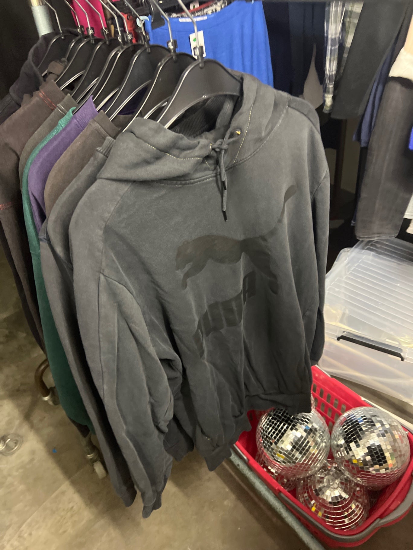 Puma Hoodie Grau Gr.: M