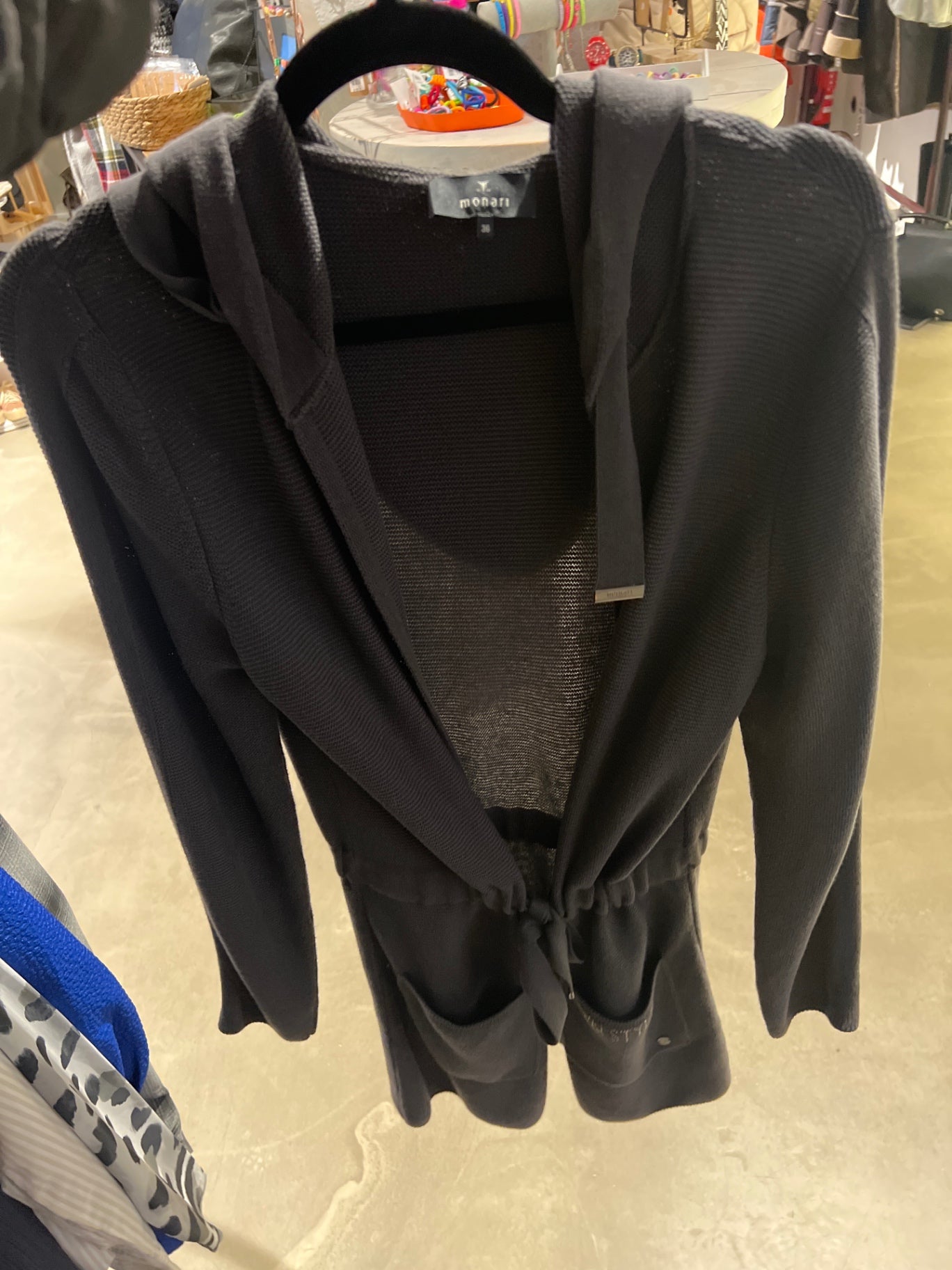 Monari Strickjacke Grau Gr.: S