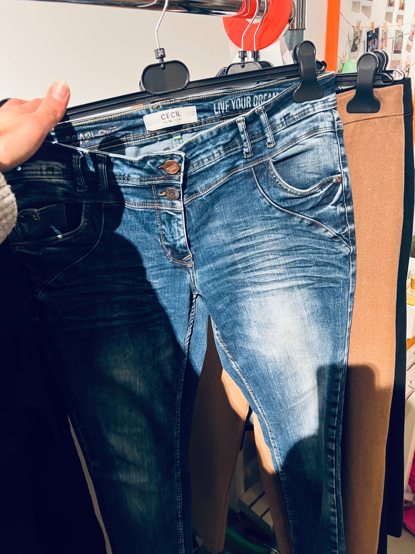 CECIL Jeans Blau Gr.: 30