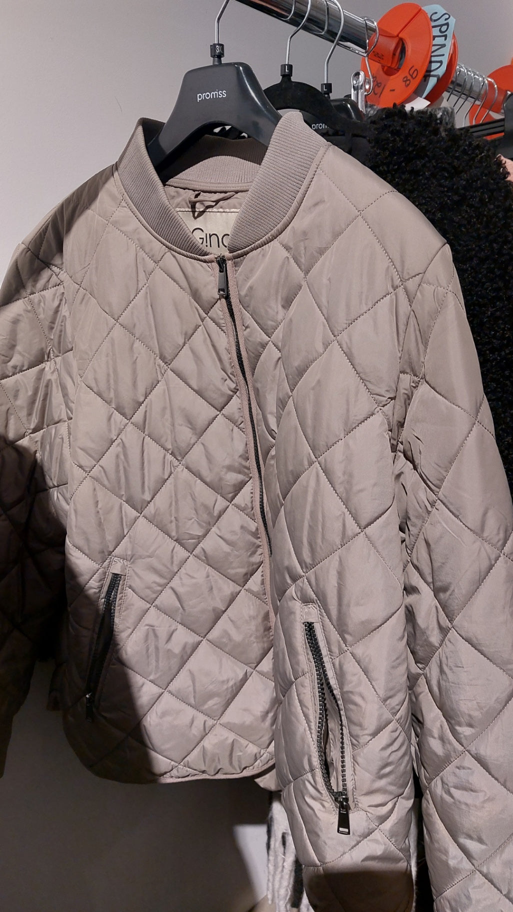 Gina Jacke Beige Gr.: 46