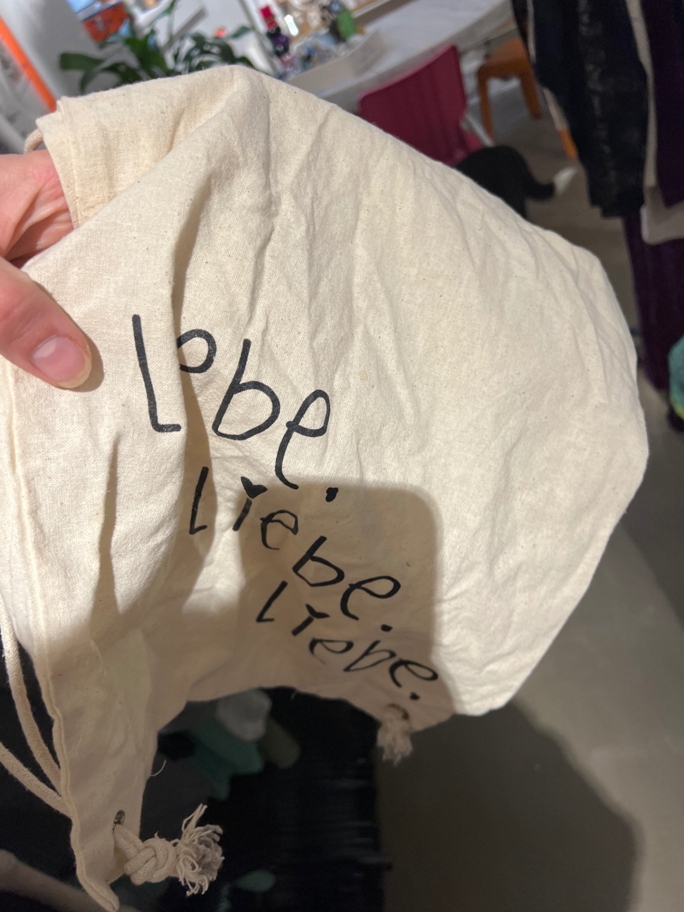 Tasche Naturfarben