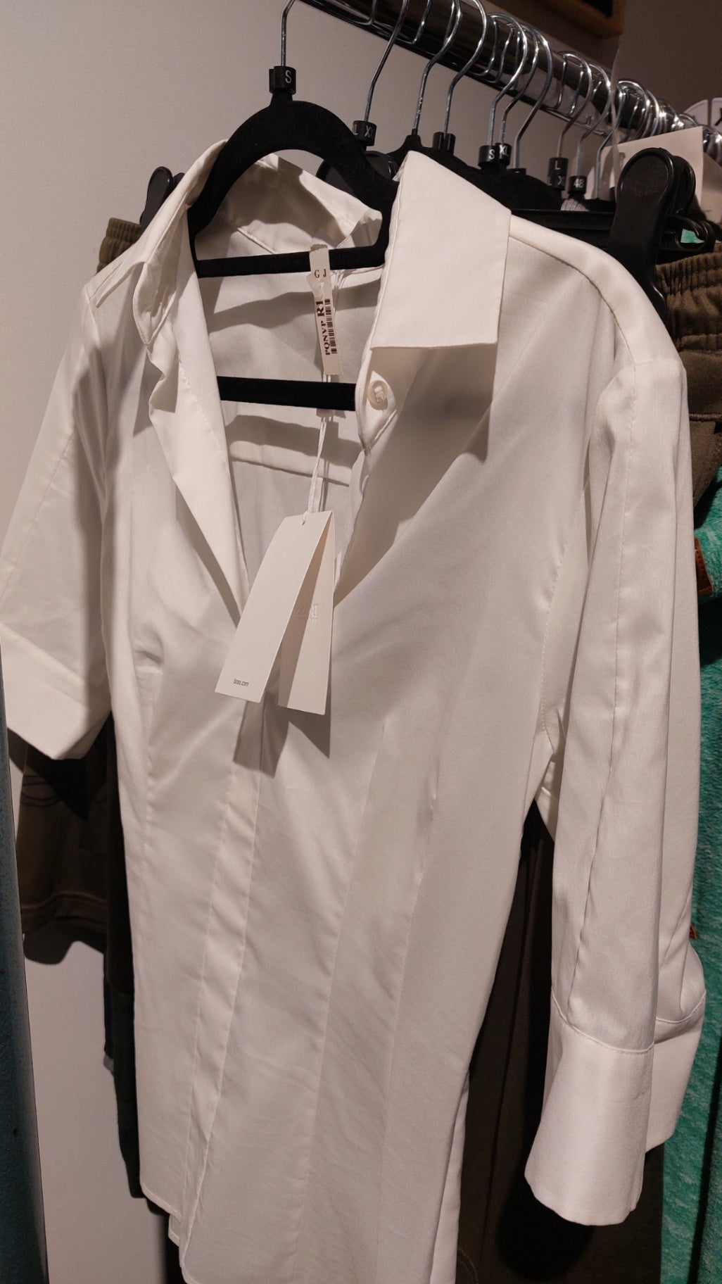 Hugo Boss Bluse Weiß NP 230 Euro Gr.: S
