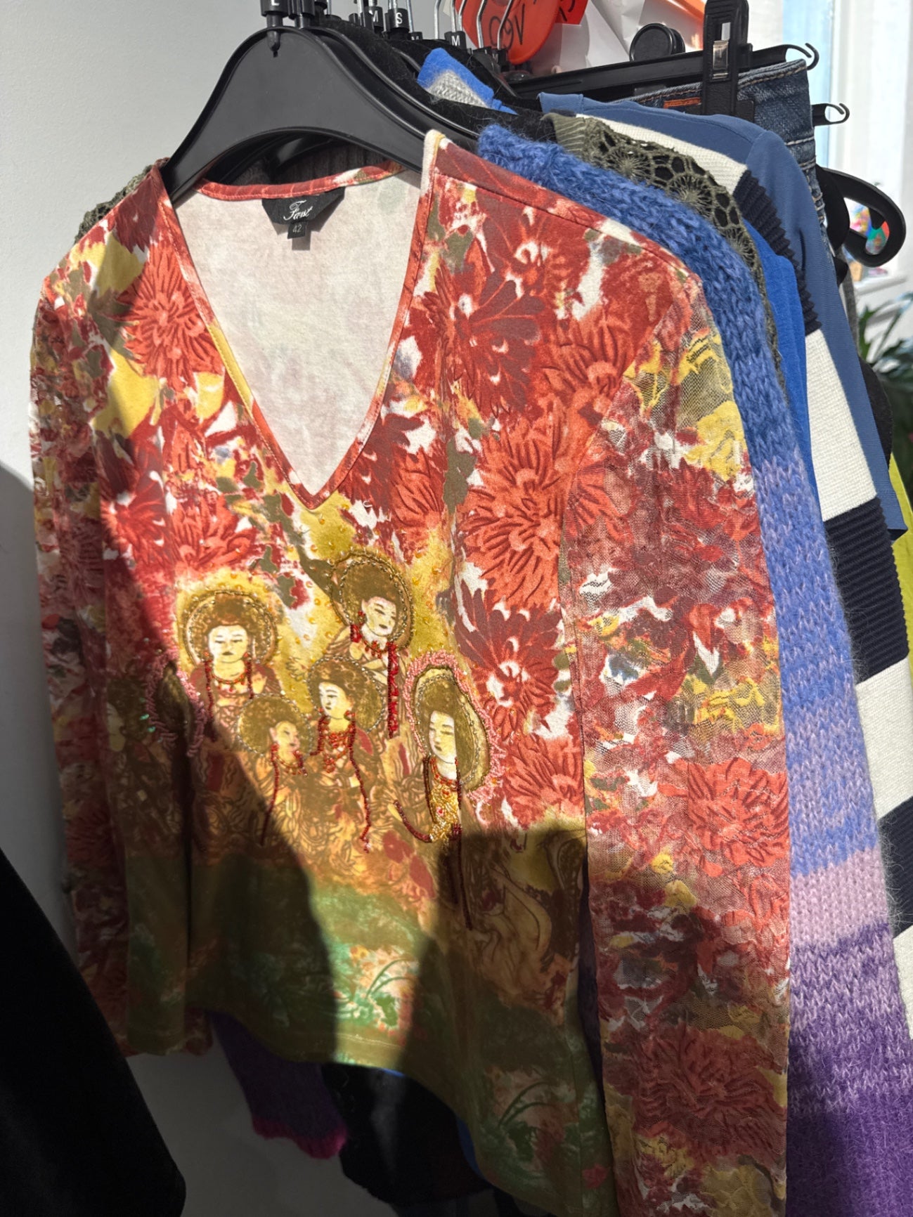 Faust Shirt Bunt Gr.: 42