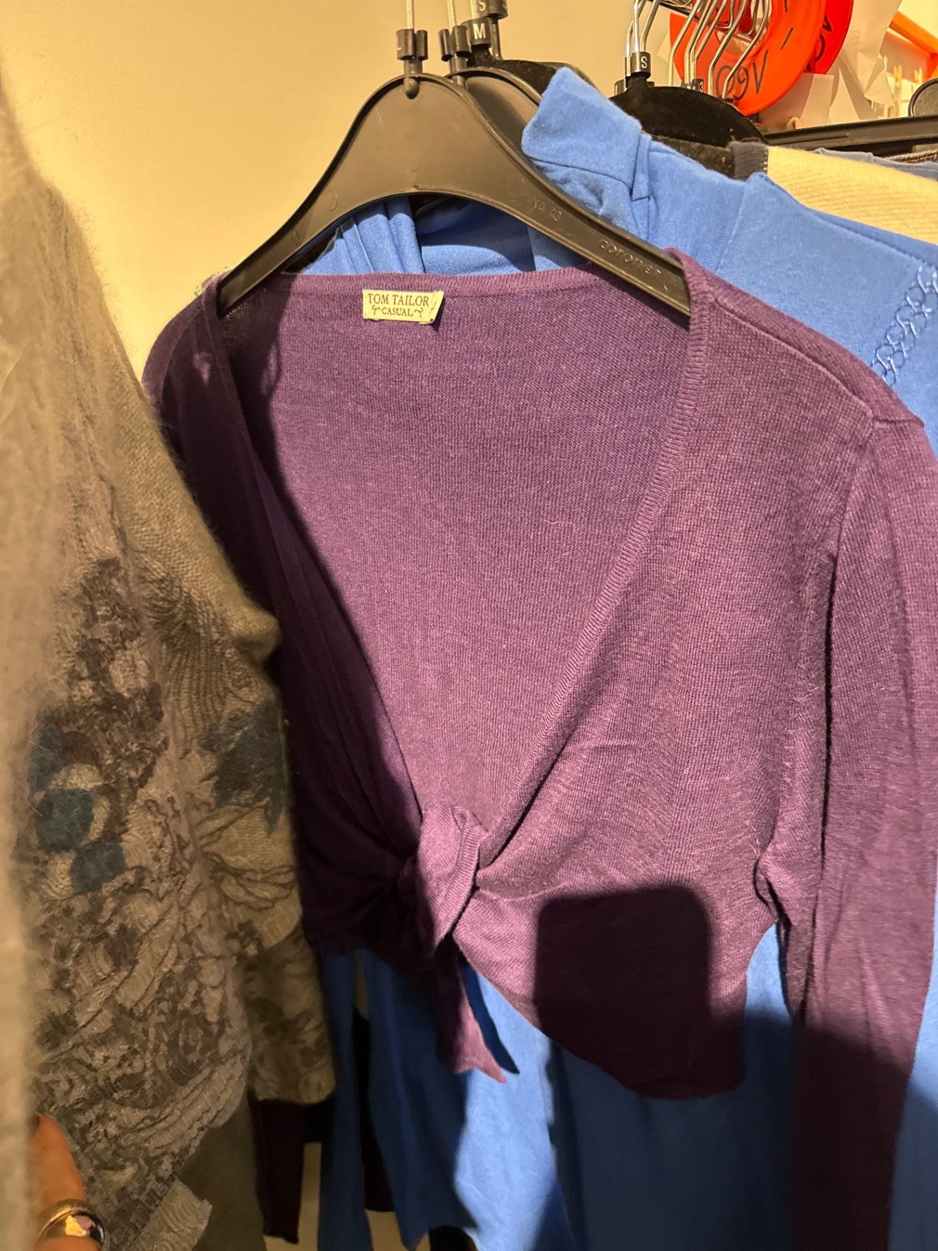 Tom Tailor Cardigan Lila Gr.: L