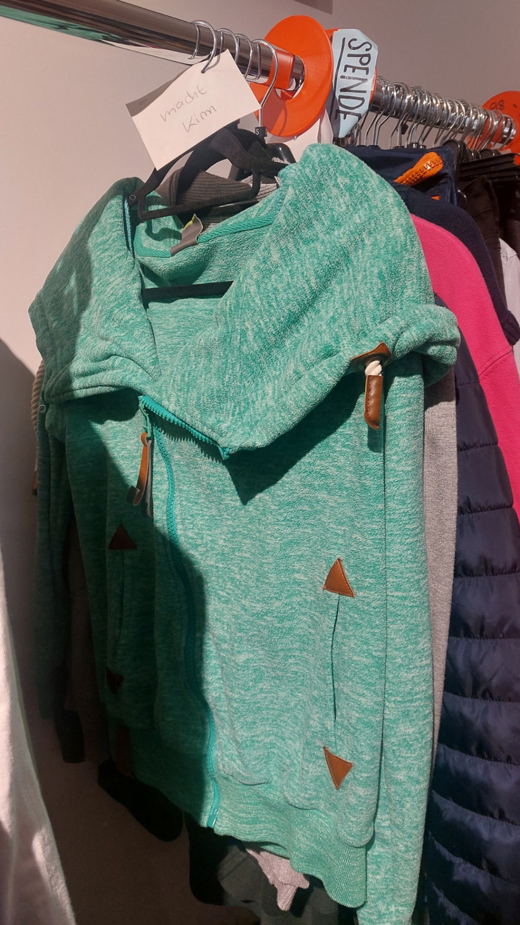 Vin Te Jacke Mintgrün Gr.: XL