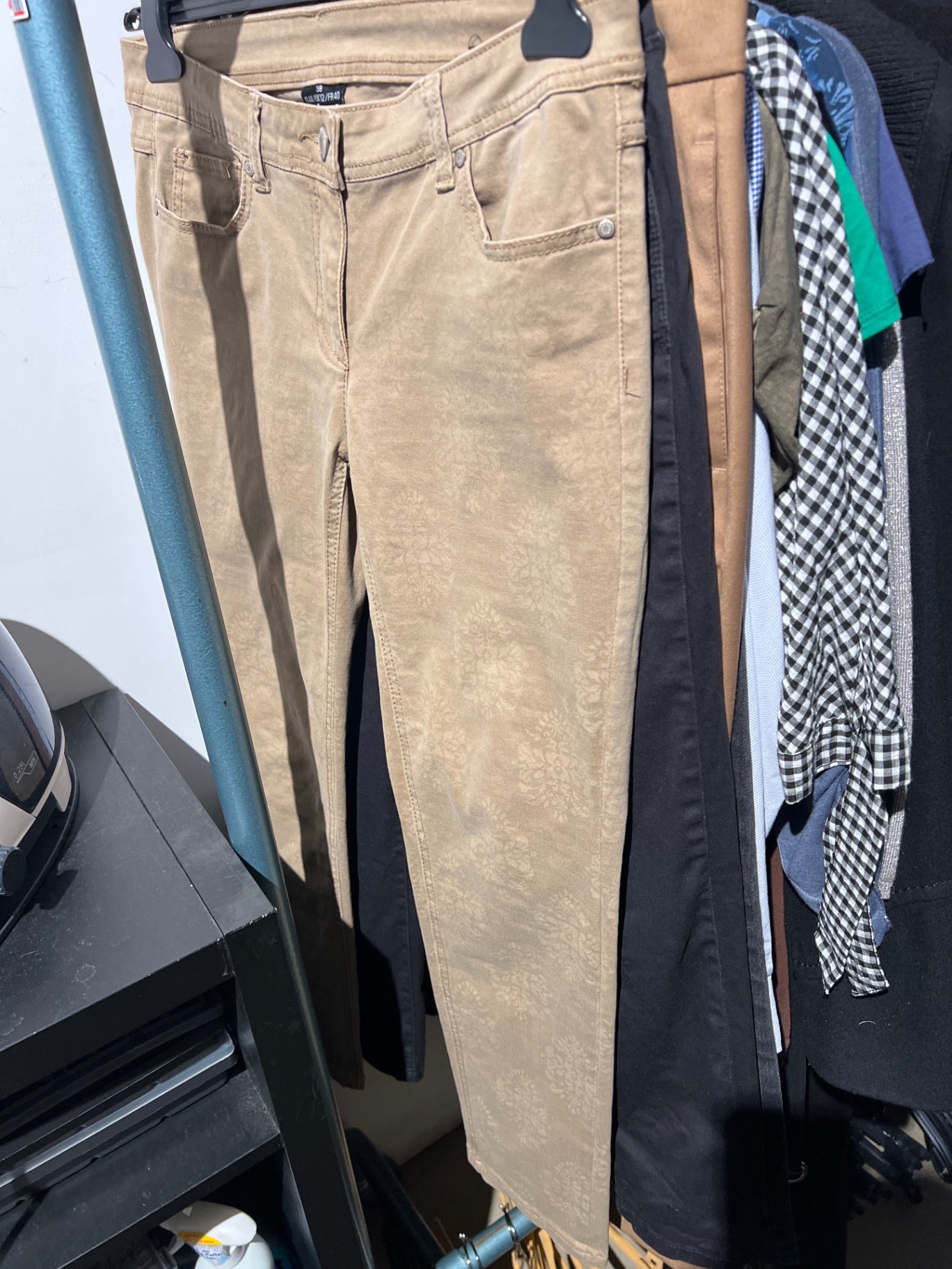 Hose Beige Gr.: M