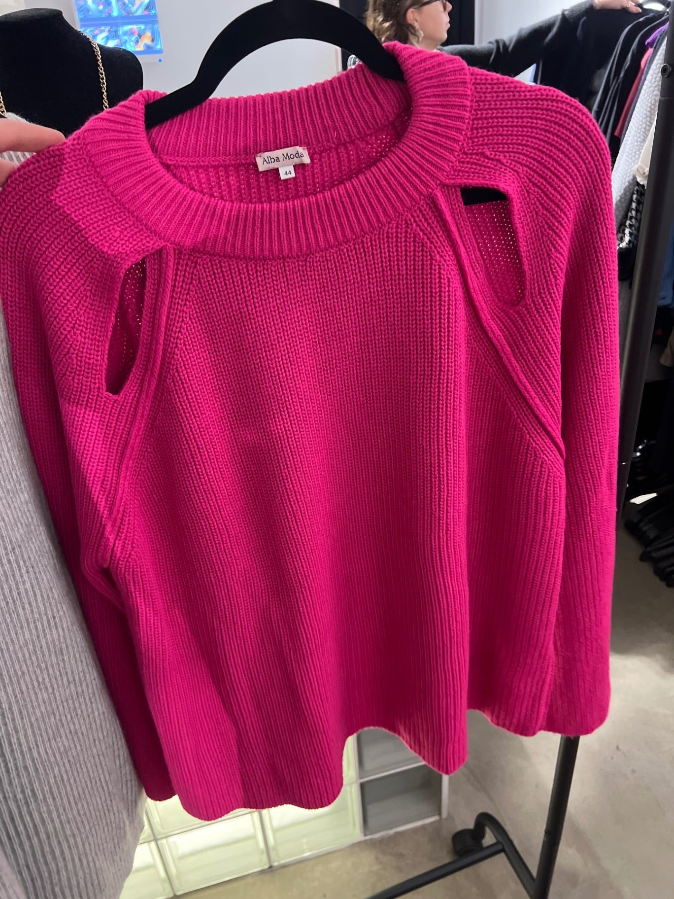 Alba Moda Pullover Pink Gr.: XXL