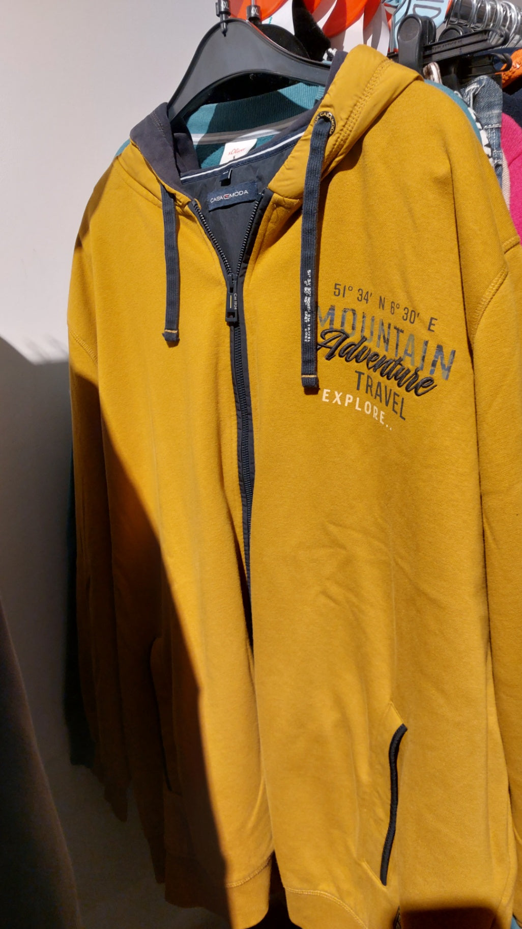 CASA MODA Jacke Ocker Gr.: 4XL