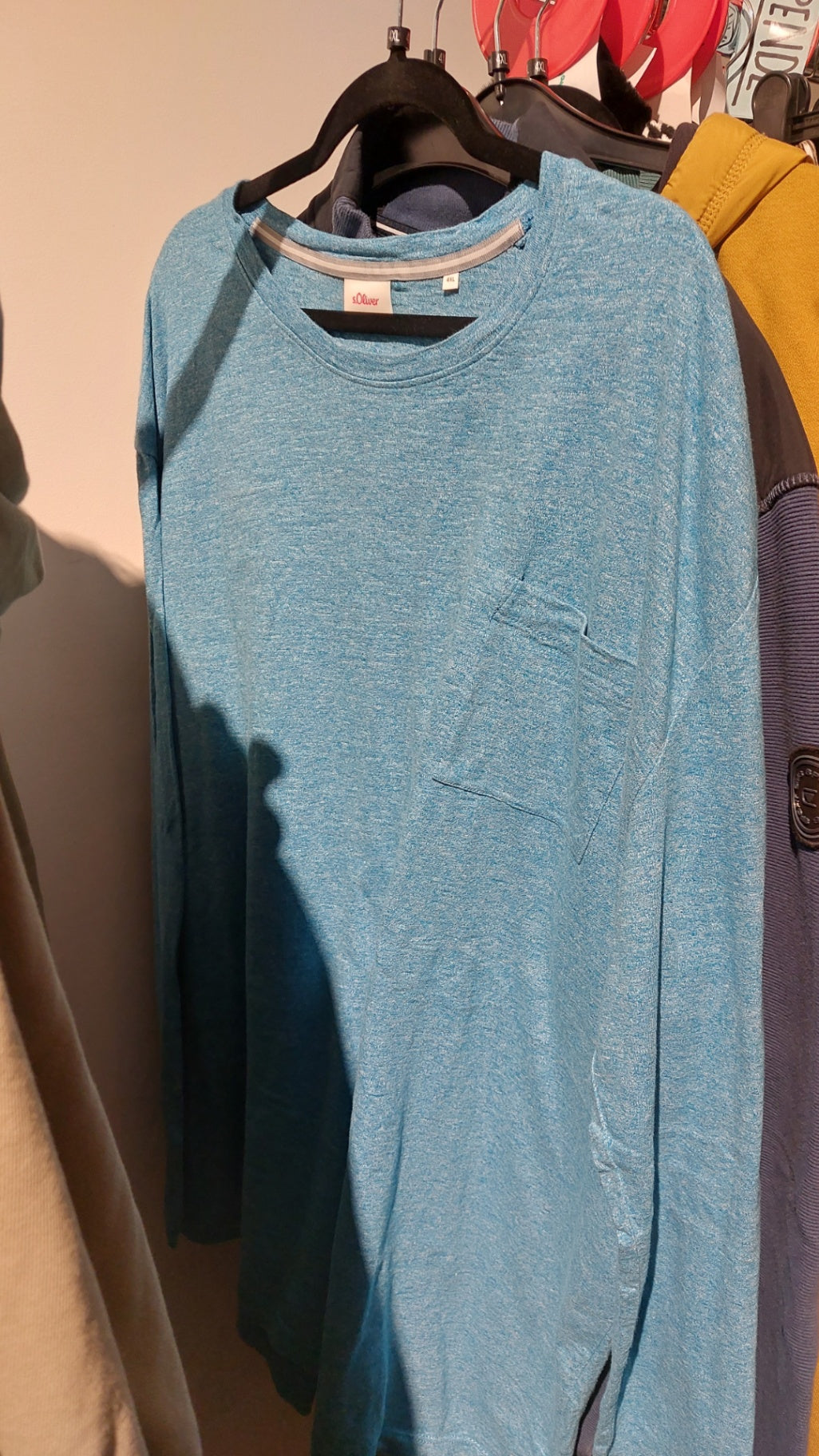 s.Oliver Oberteil Hellblau Gr.: 4XL