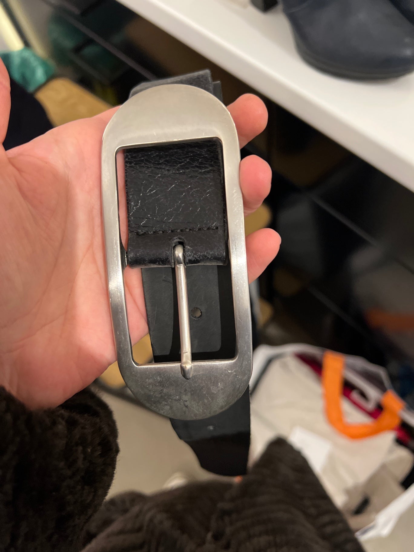 Vanzetti Leder Gürtel Schwarz