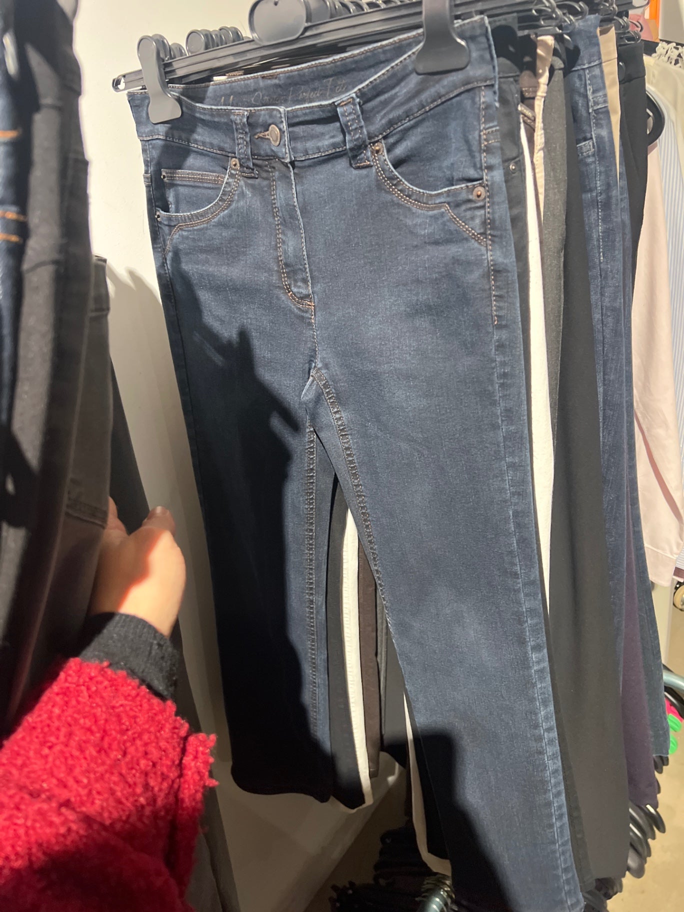 Jeans Blau Gr.: S