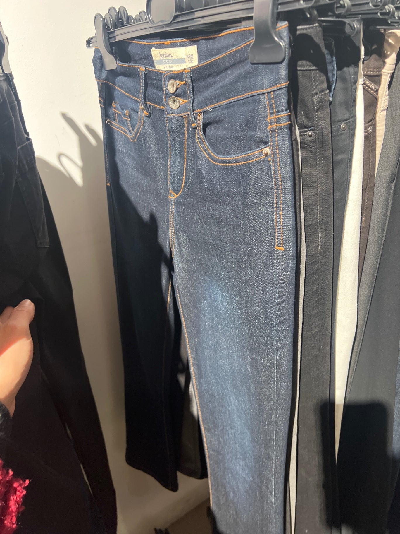 Janina Jeans Blau Gr.: S