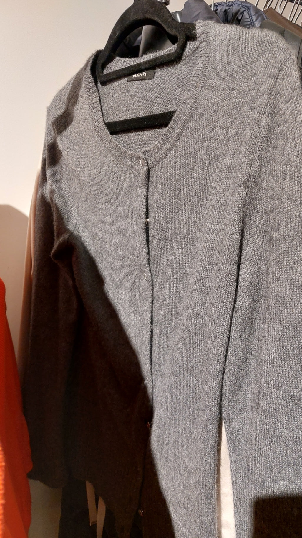 Mariposa Strickjacke Grau Gr.: S