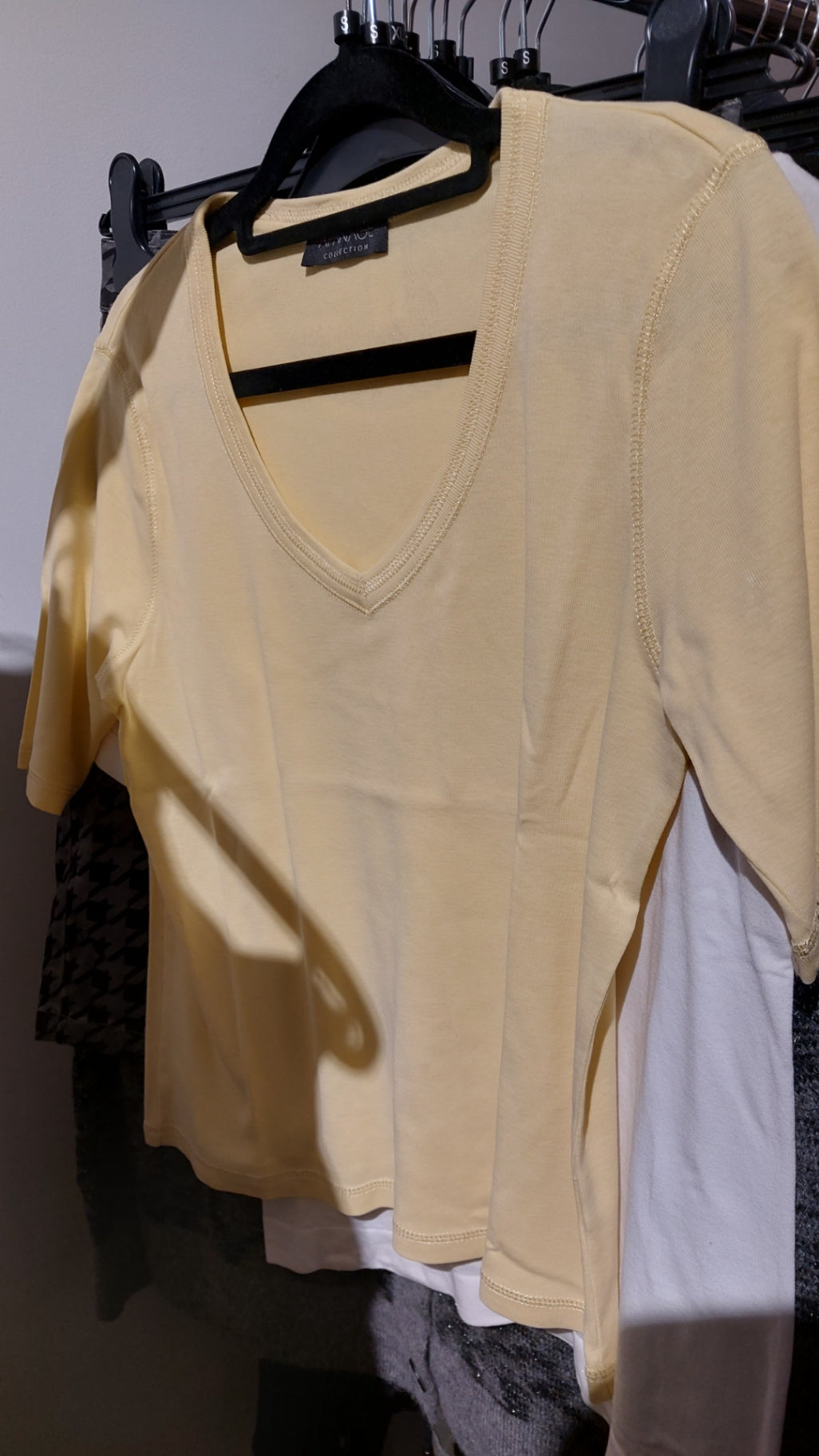Apanage T-Shirt Hellgelb Gr.: S