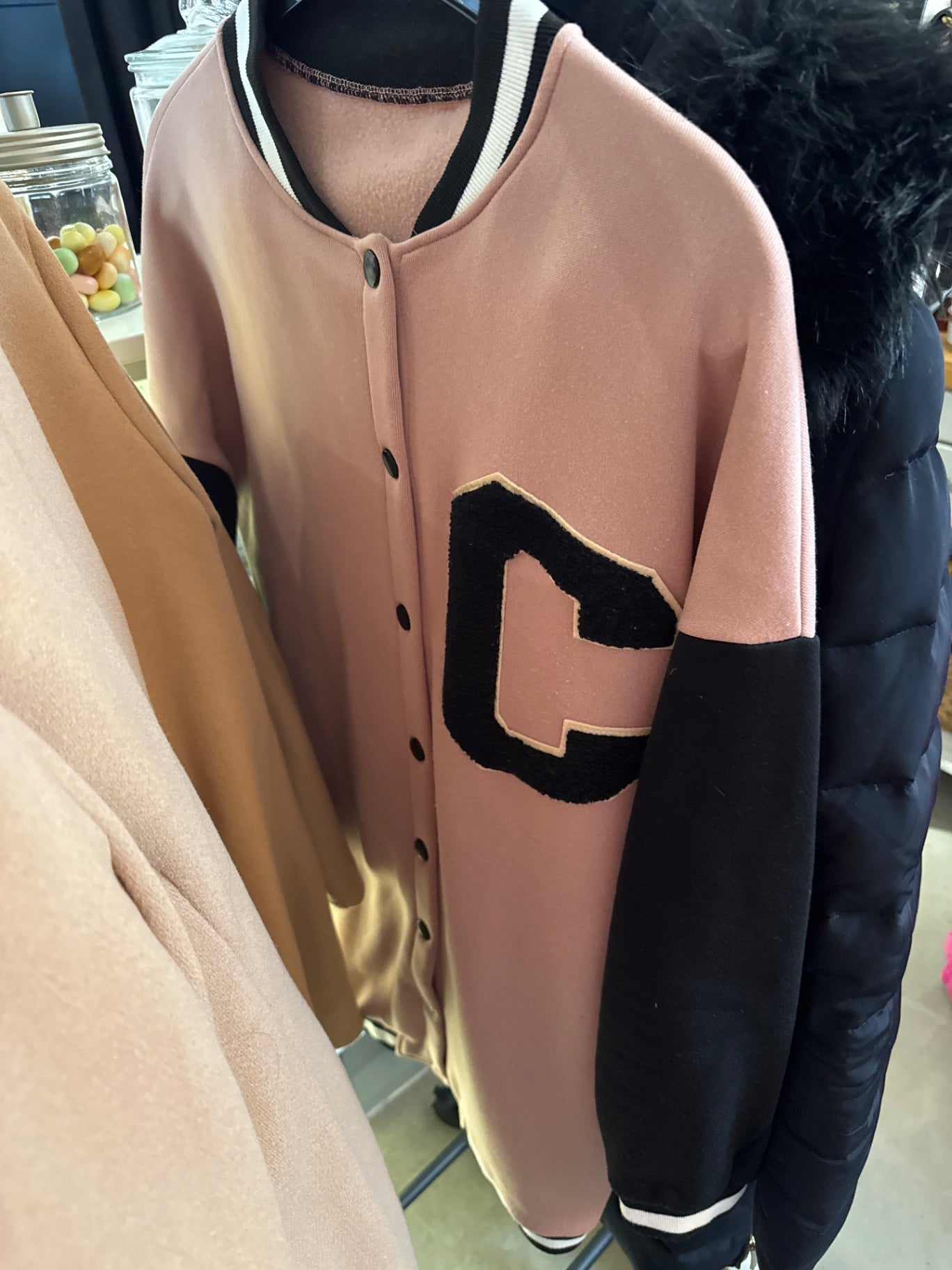 Shein Jacke Rosa Gr.: S