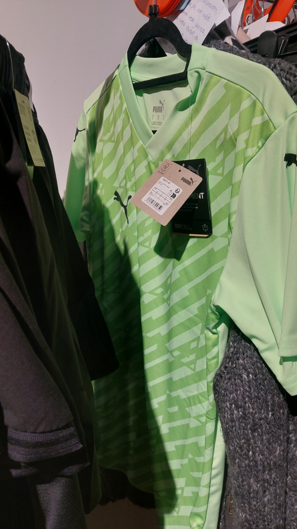 Puma T-Shirt Hellgrün Gr.: S
