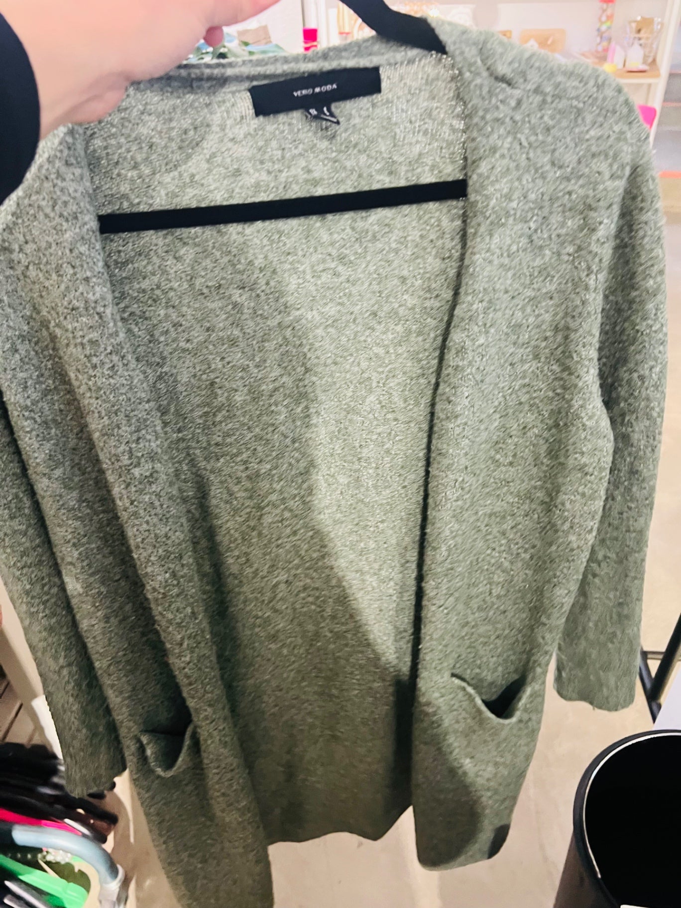 Vero Moda Strickjacke Grau Gr.: S