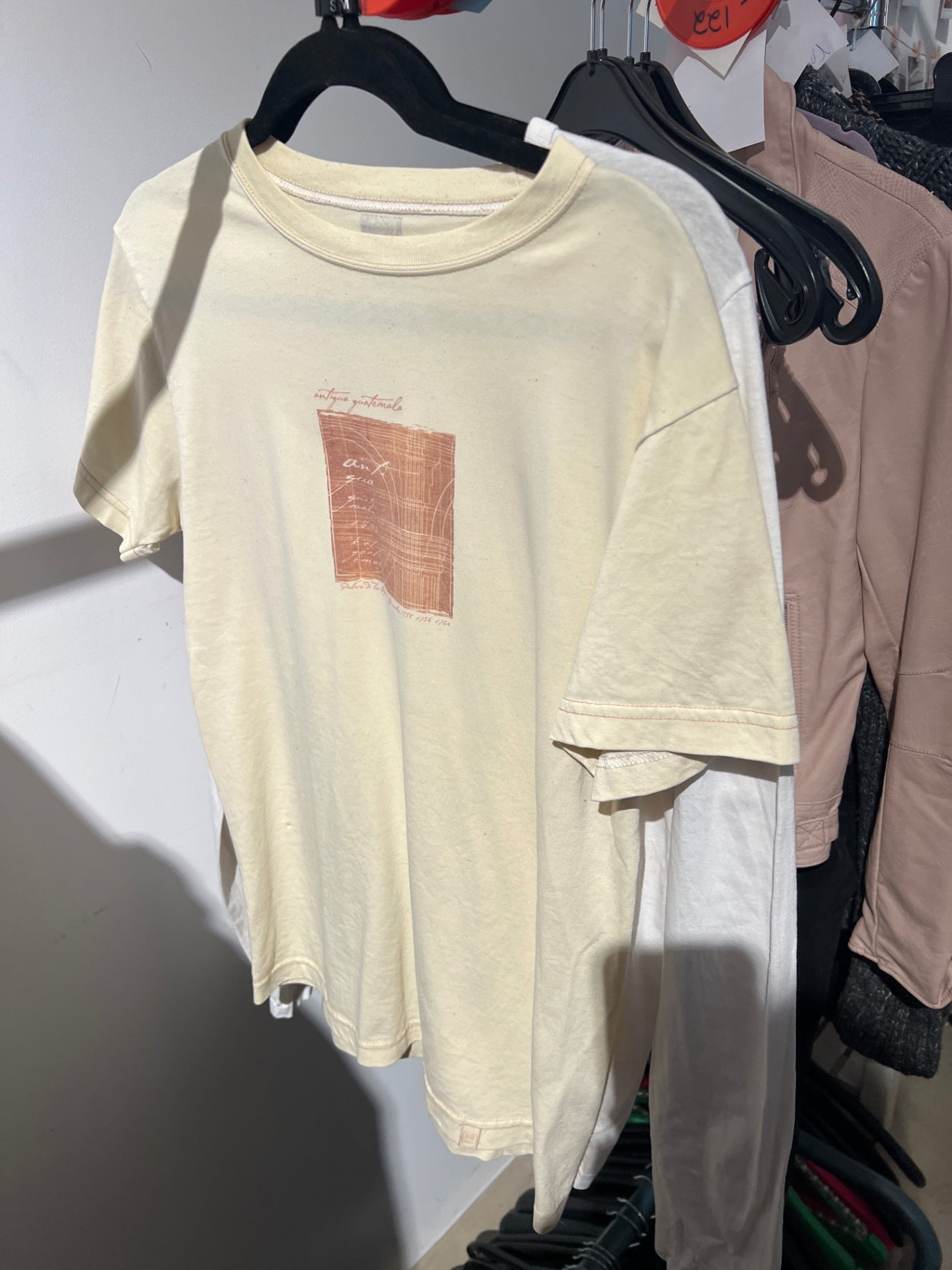 T-Shirt Creme Gr.: S