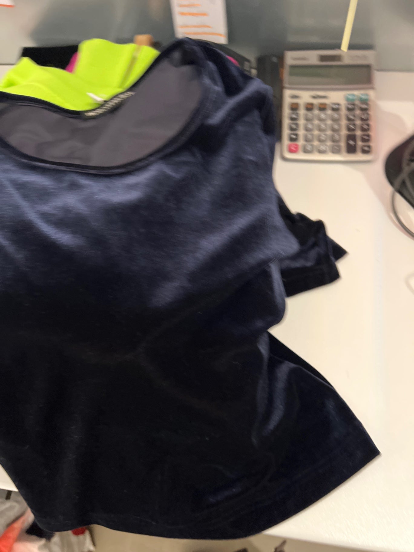 NiceConnection T-Shirt Blau Samt Gr.: