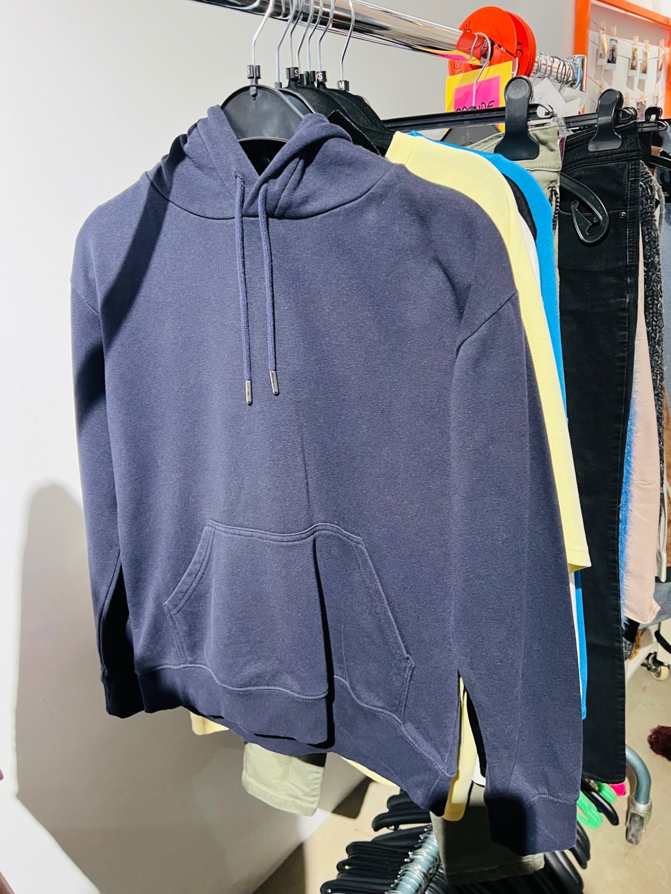 H&M Hoodie Dunkelblau Gr.: XS