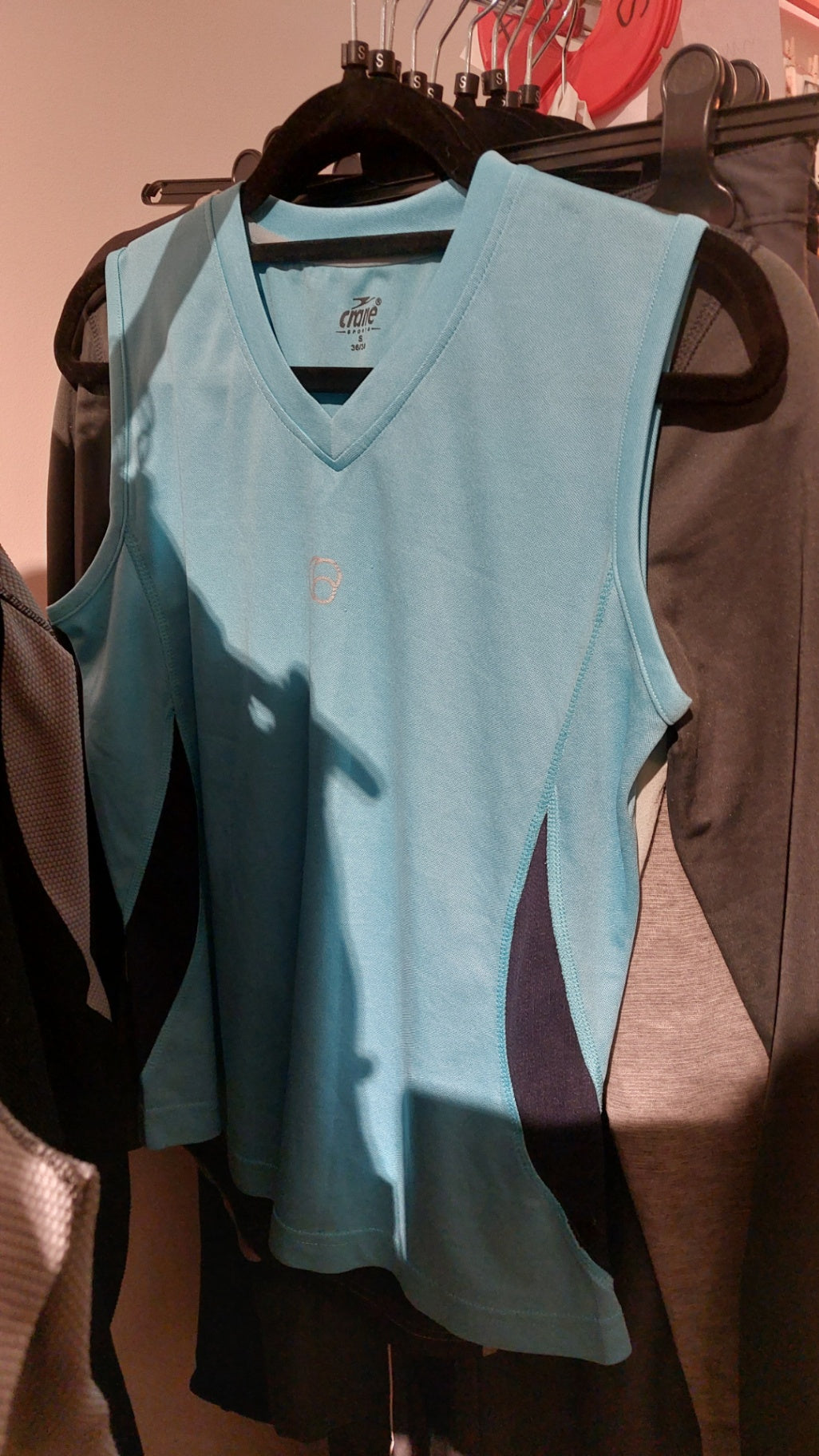 Crane Sporttop Hellblau Gr.: S