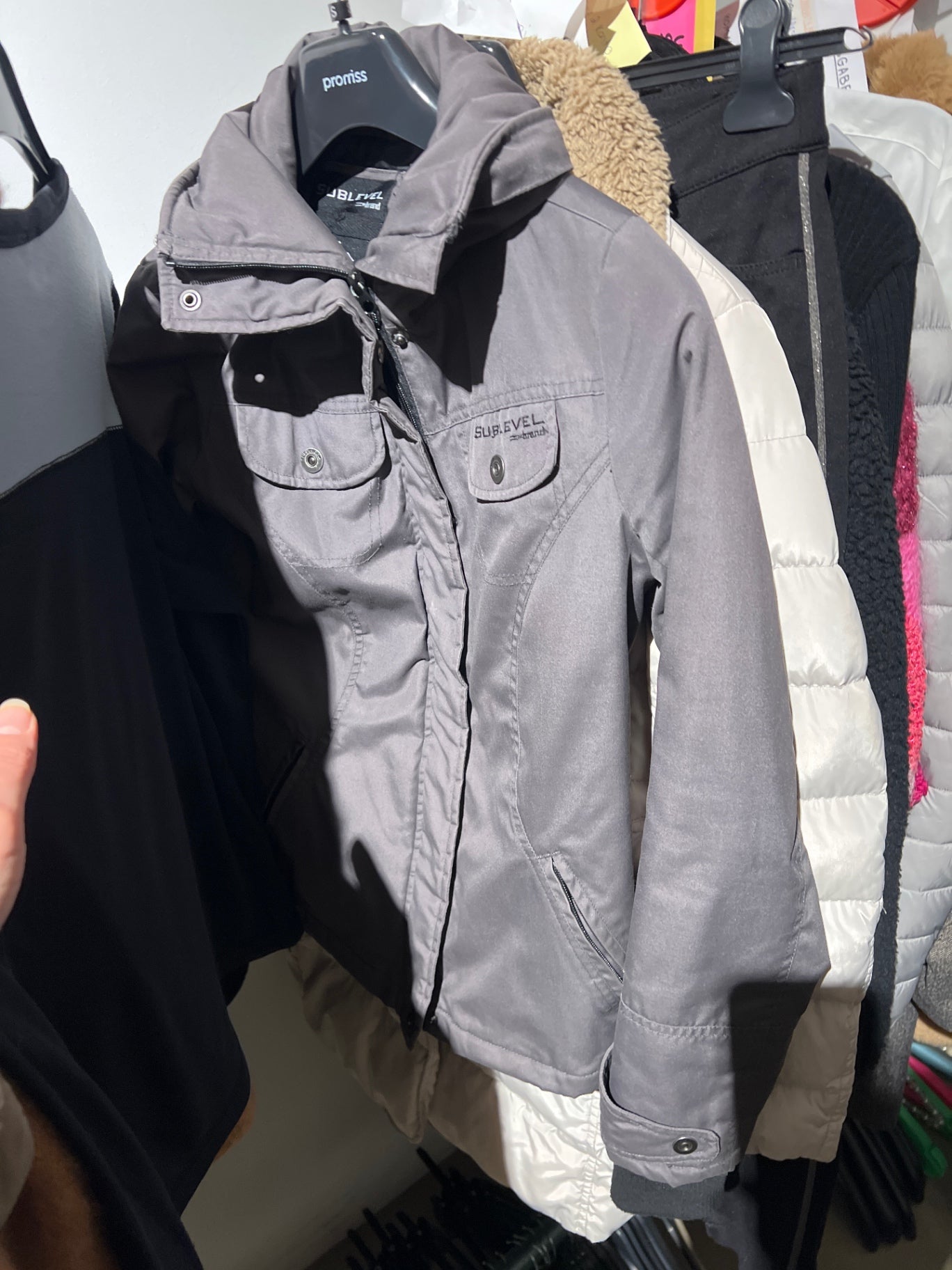 Sublevel Jacke Grau Gr.: S