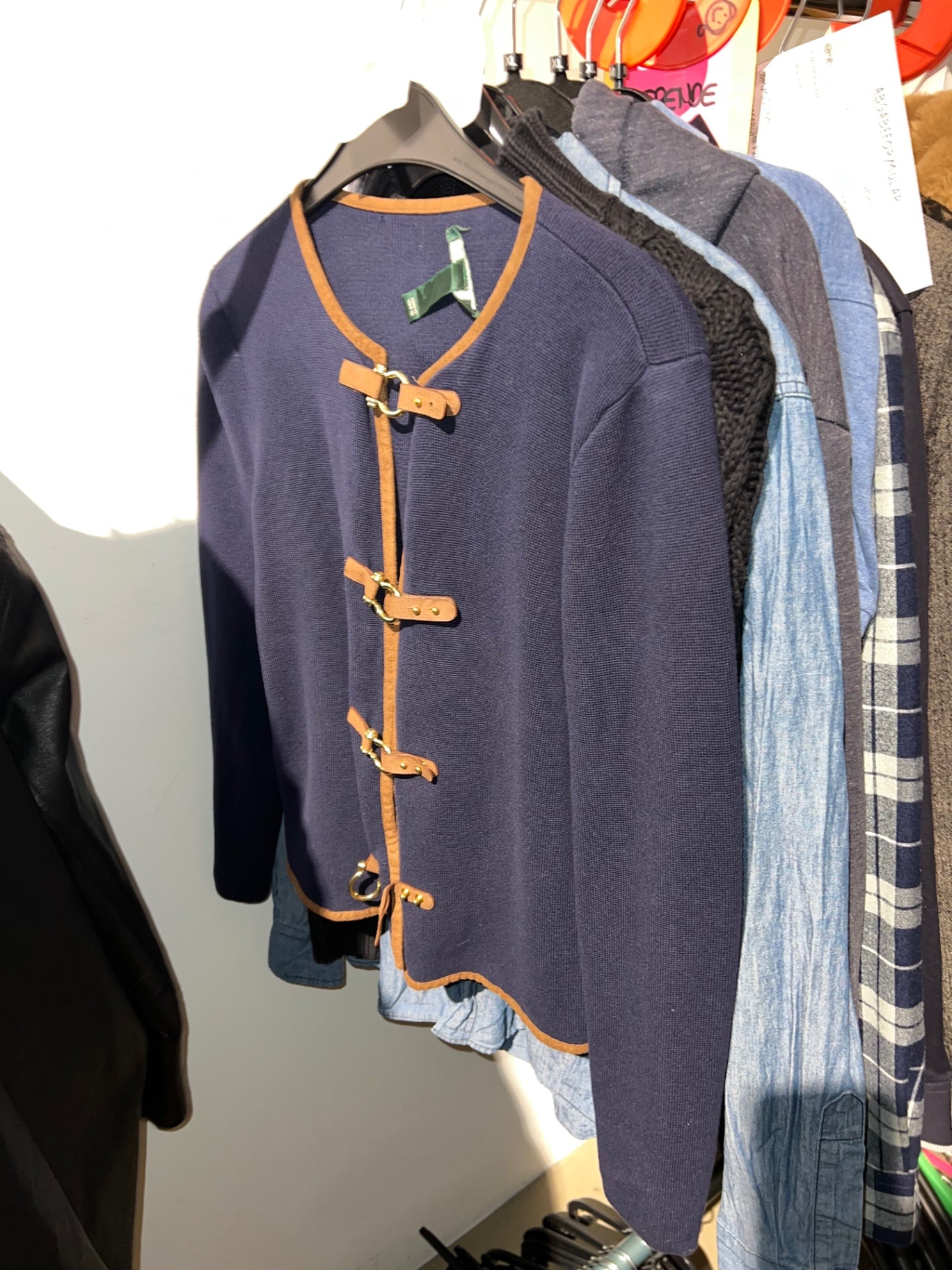 Ralph Lauren Strickjacke Blau Gr.: S