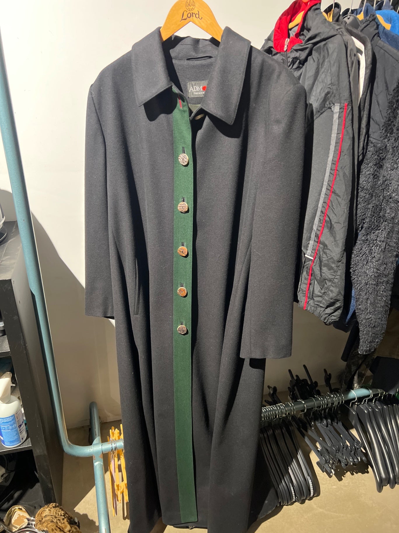 Admont Mantel Schwarz Gr.: XL