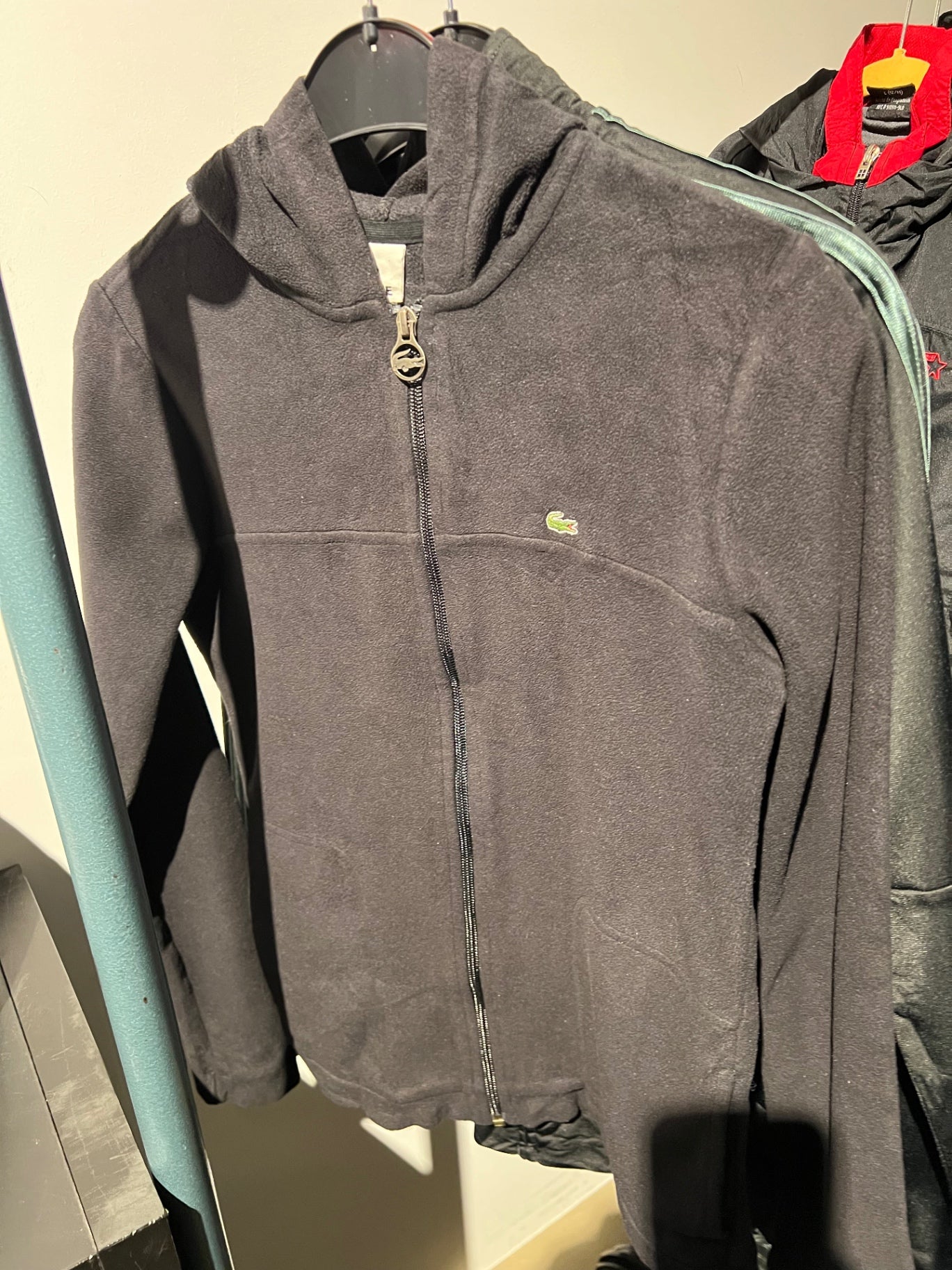 Lacoste FleeceJacke Schwarz Gr.: XS