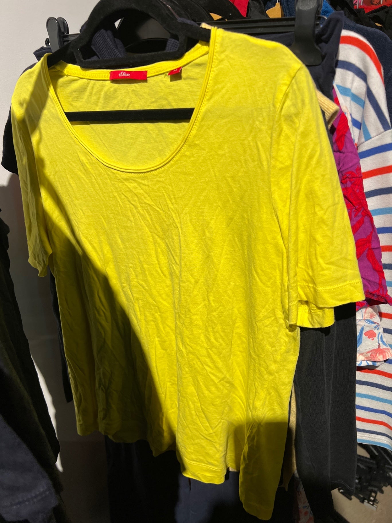 s.Oliver T-Shirt Gelb Gr.: XXL