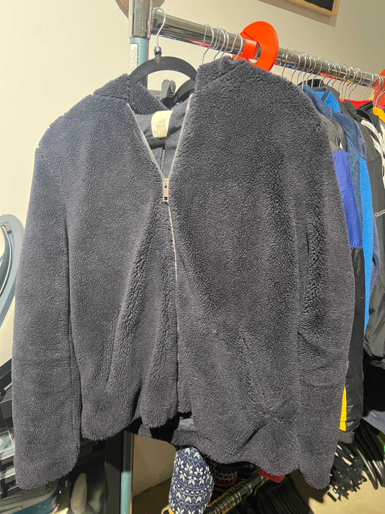 H&M Jacke Schwarz Gr.: M