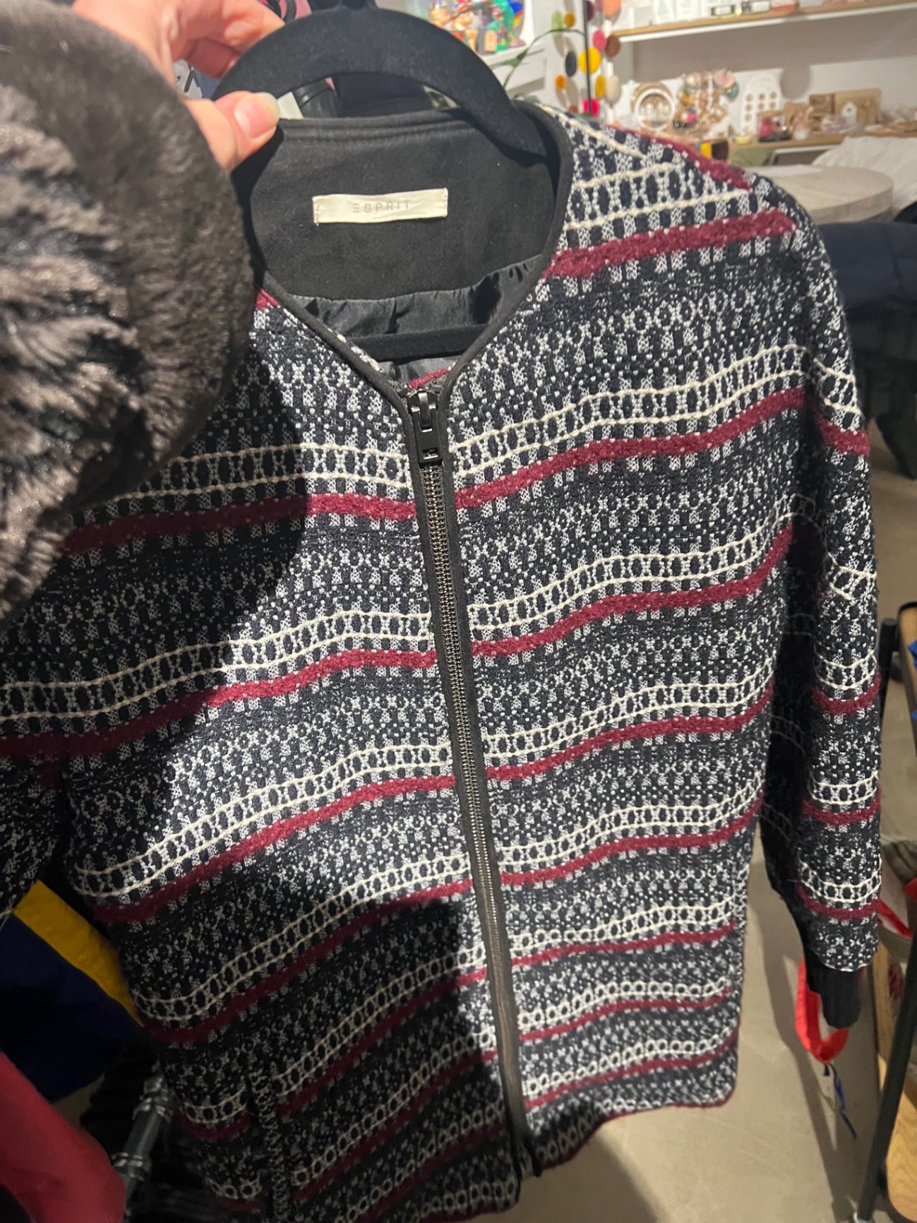 Esprit Cardigan Mehrfarbig Gr.: S
