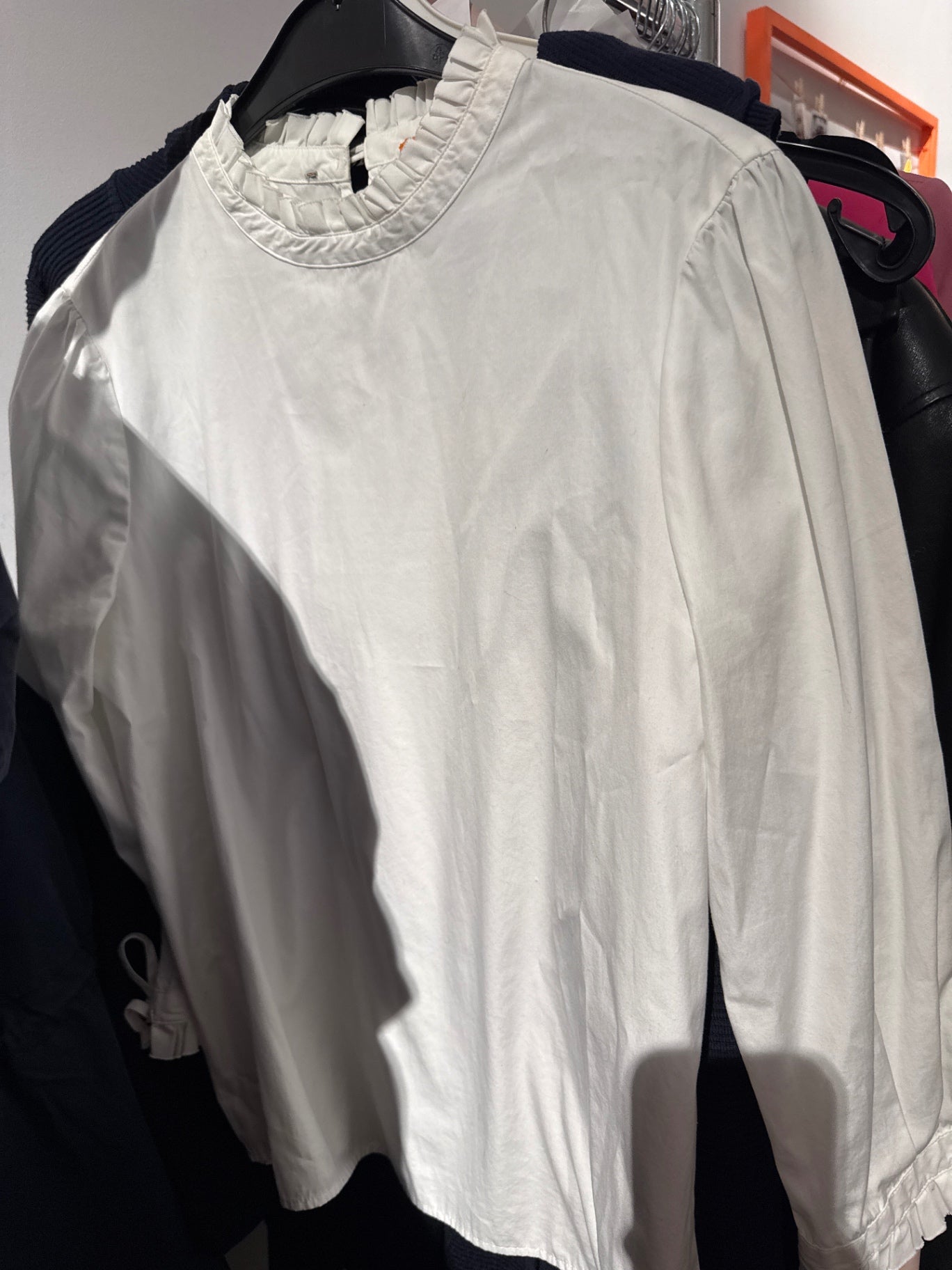Hugo Boss Bluse Weiß Gr.: M
