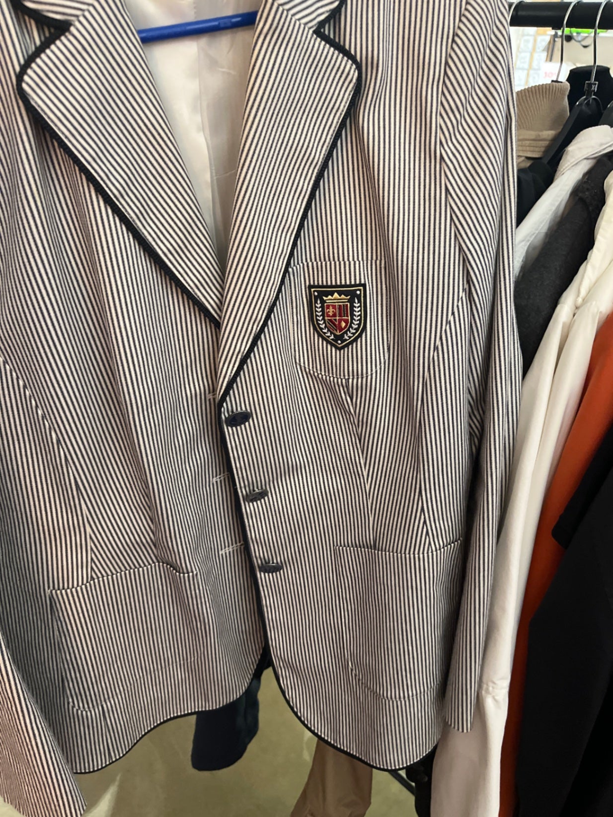 MARIPOSA Blazer Gestreift Gr.: 48