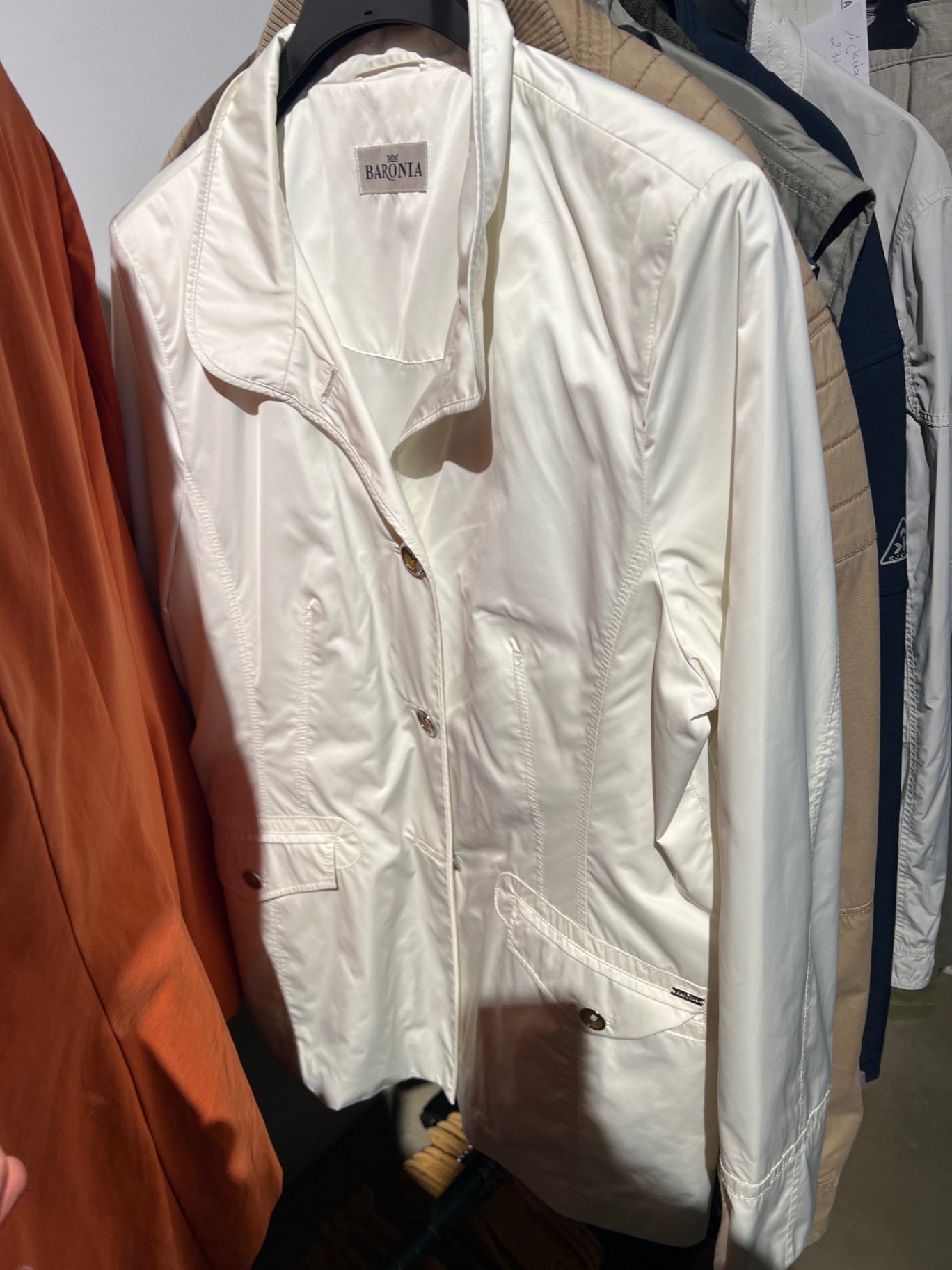 Baronia Jacke Weiß Gr.: XL