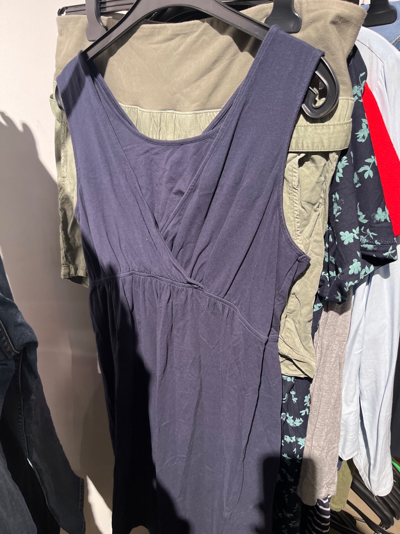 Esmera Umstandskleid Blau Gr.: L