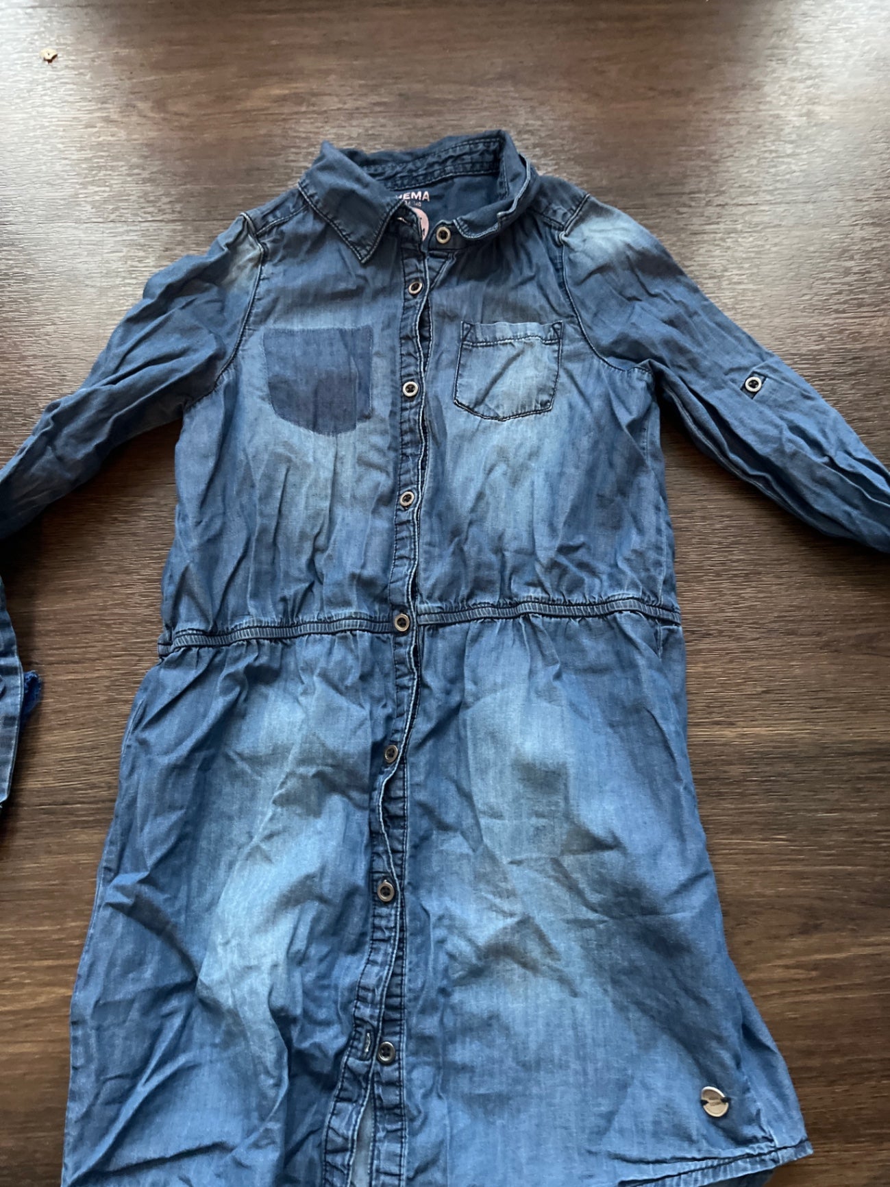 H&M Jeanskleid Blau Gr.: 134