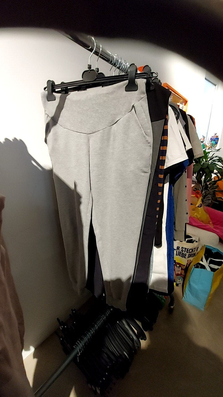 H&M Mama Umstands-Leggings Grau Gr.: M